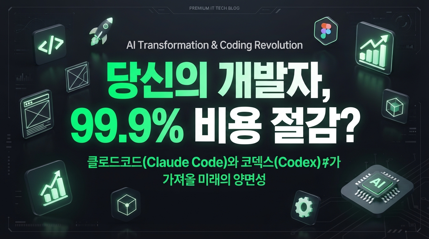 AX 전환의 양면성: 클로드코드와 코덱스가 약속하는 1/1000 비용, 그리고 예고된 미래의 대가