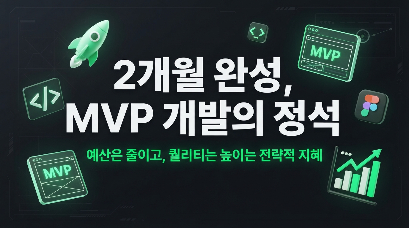 아이디어의 비상, 현실의 무게: MVP 앱 웹 개발을 예산에 맞춰 2개월 안에 QA까지 완료하는 전략적 지혜