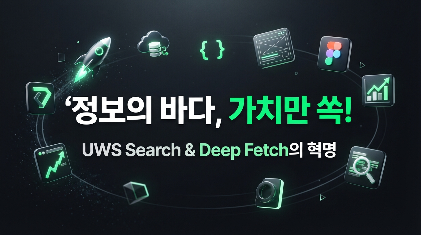 디지털 시대, 정보의 심연을 탐색하다: UWS Search와 Deep Fetch가 여는 새로운 지평