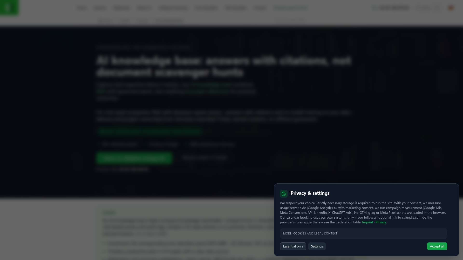 Groenewold IT AI Knowledge Base