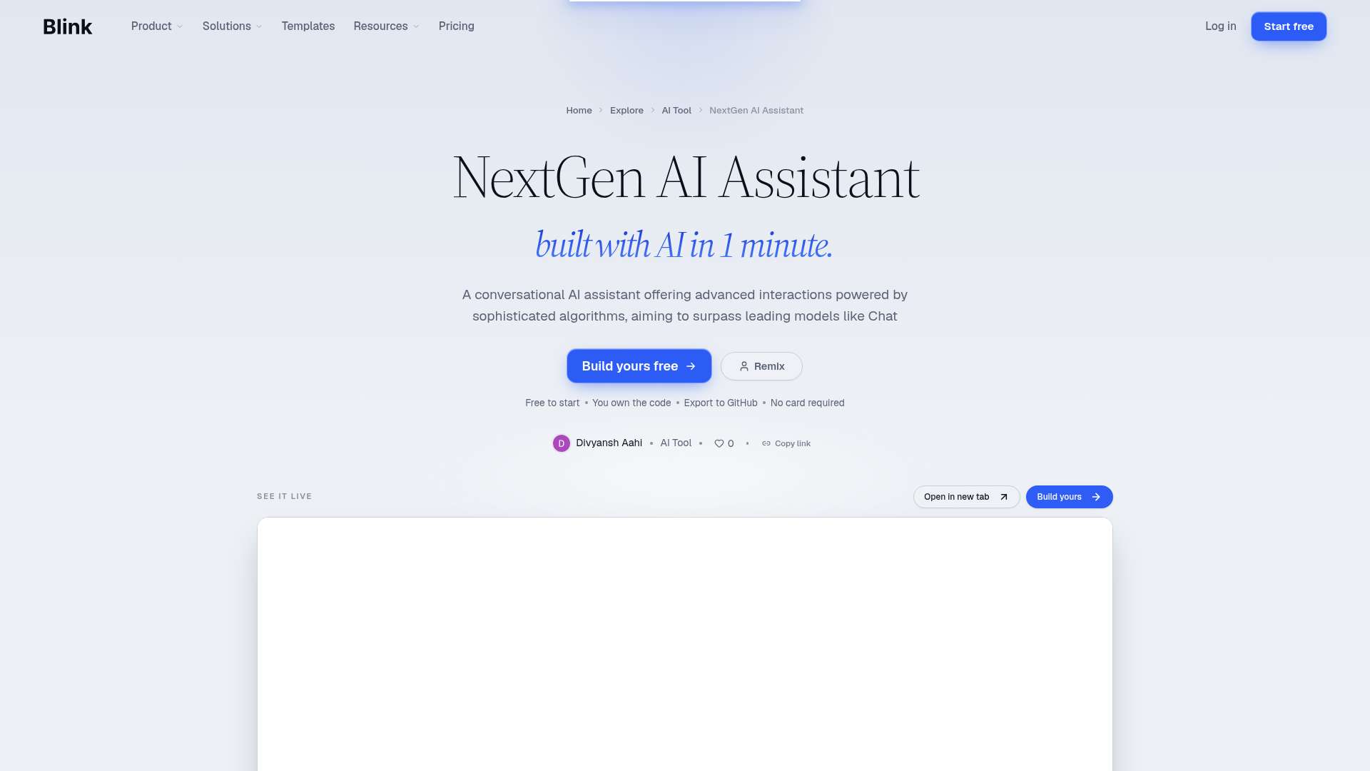 NextGen AI Assistant