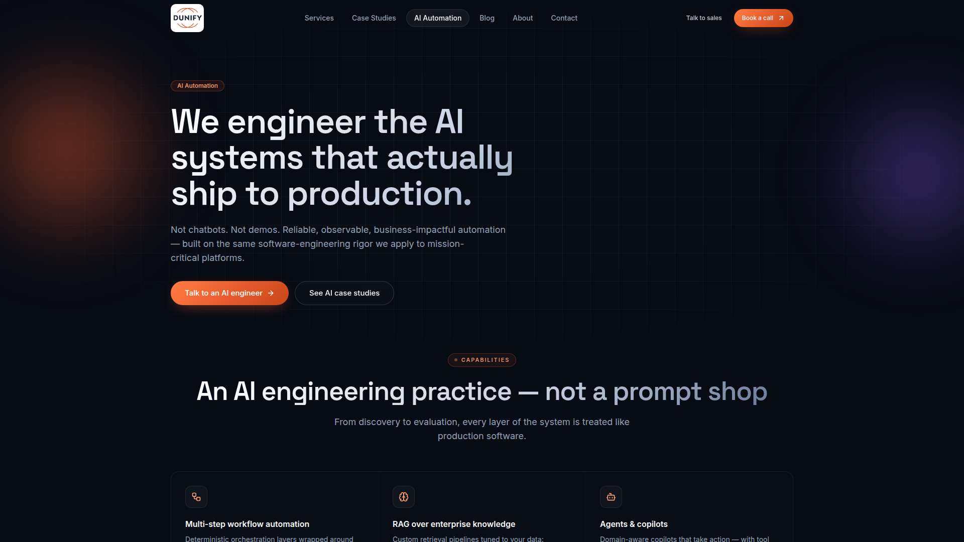Dunify AI Automation