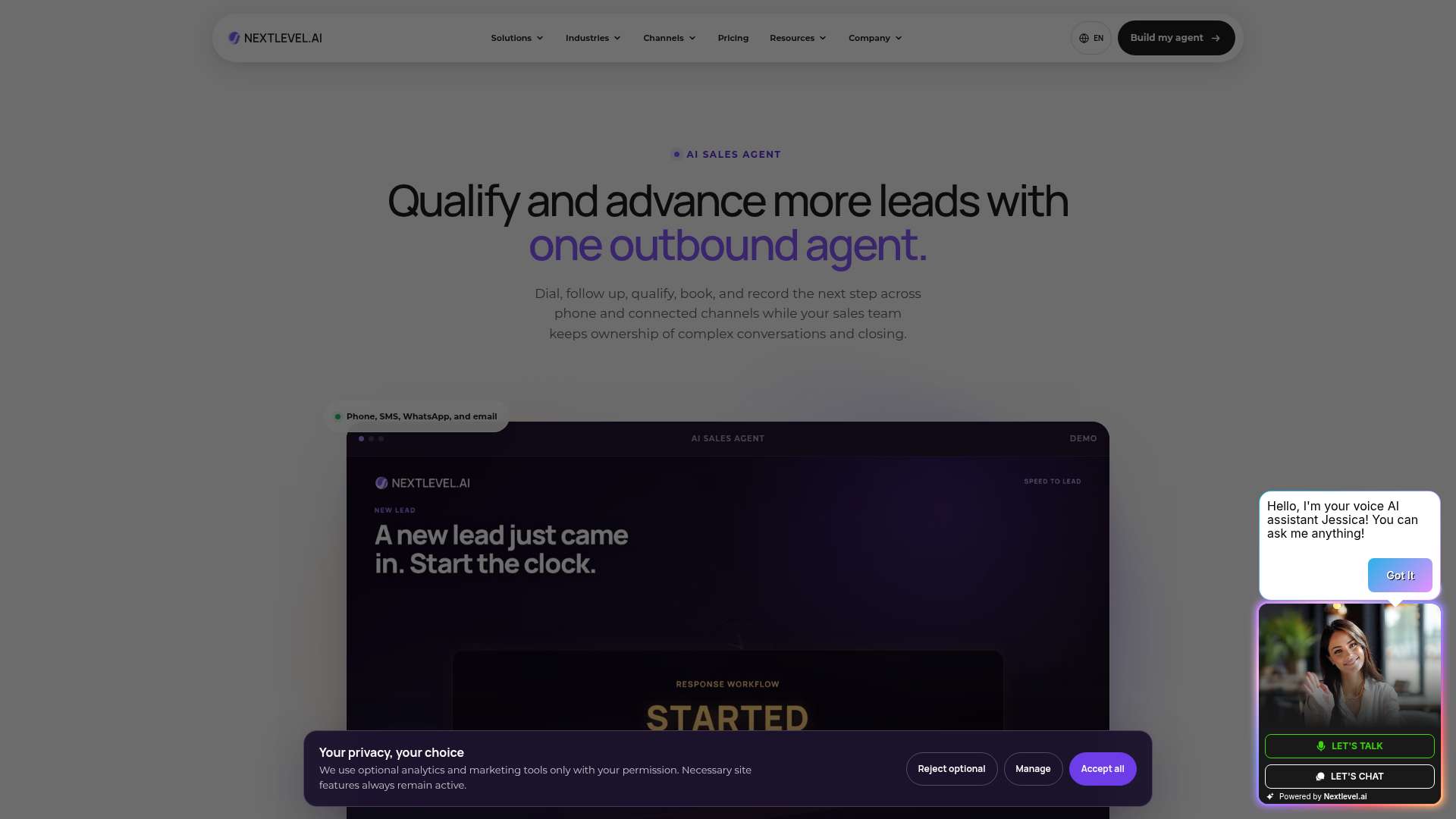 NextLevel AI Sales Agent