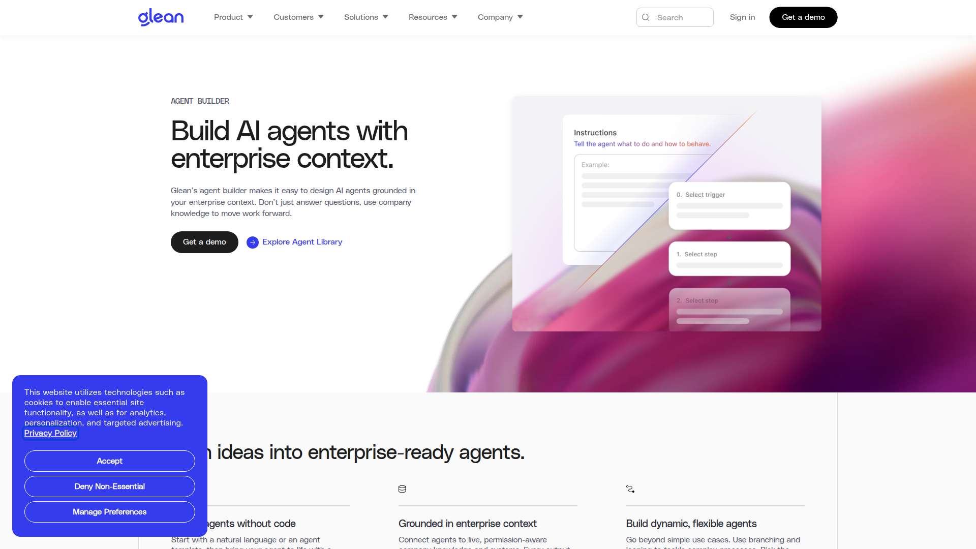 Glean Agent Builder