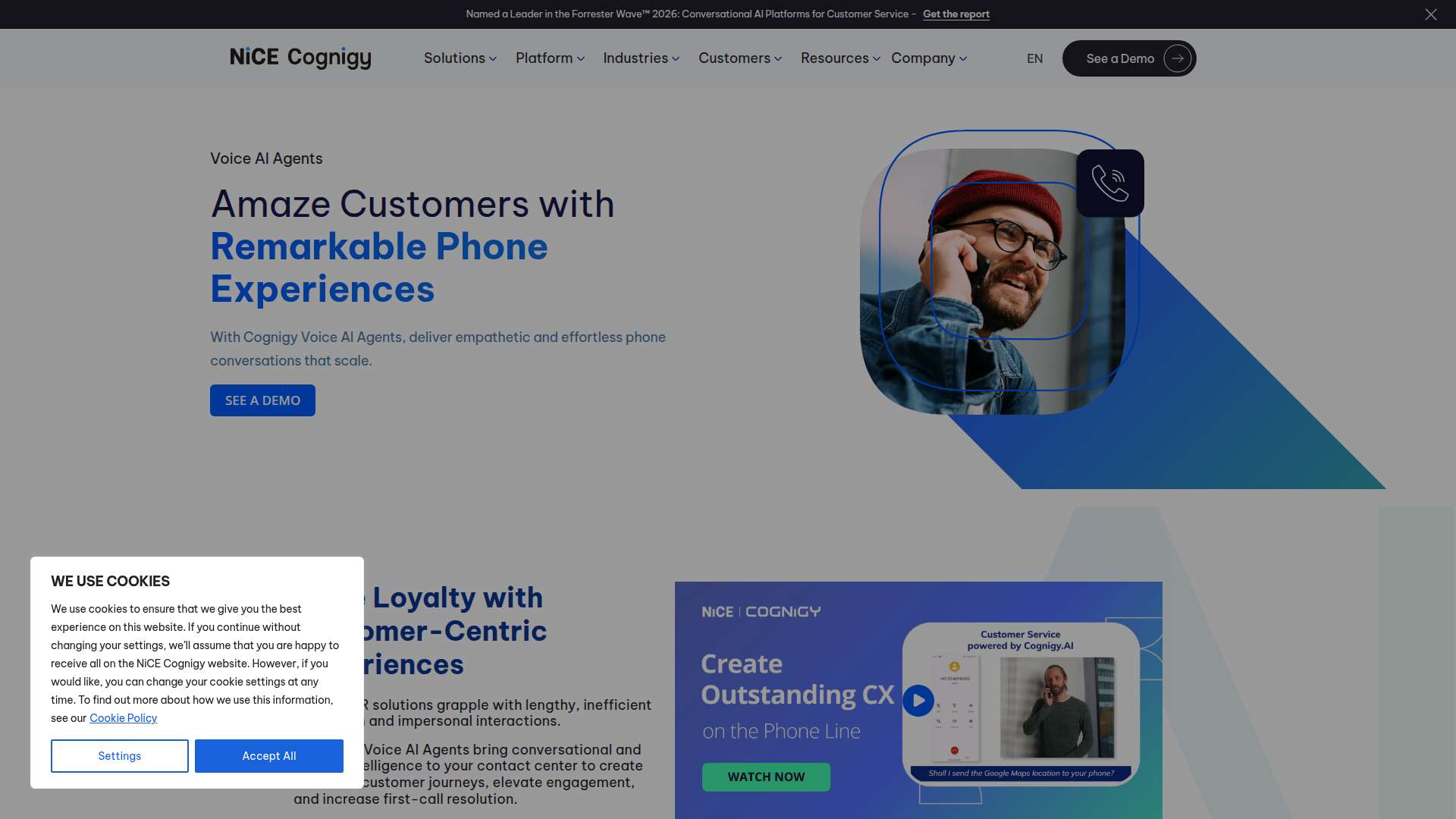 NICE Cognigy Voice AI Agents