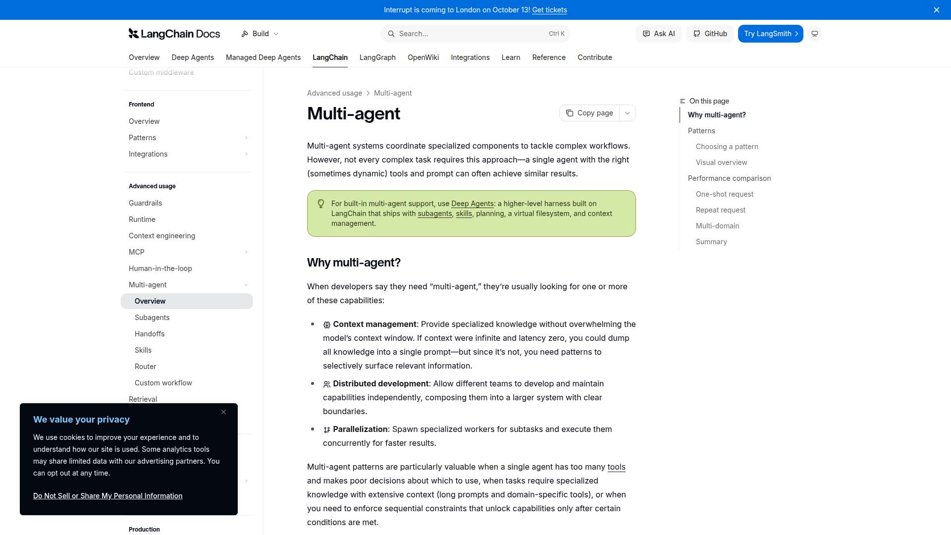 LangChain Multi-Agent Systems