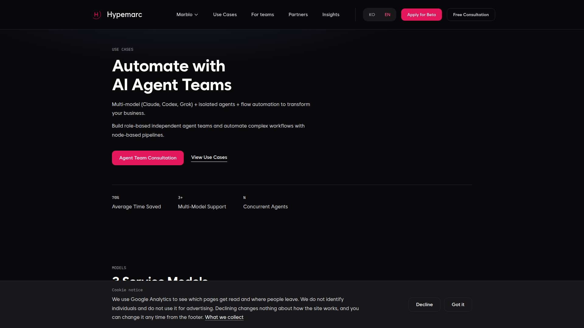 Hypemarc AI Agent Teams