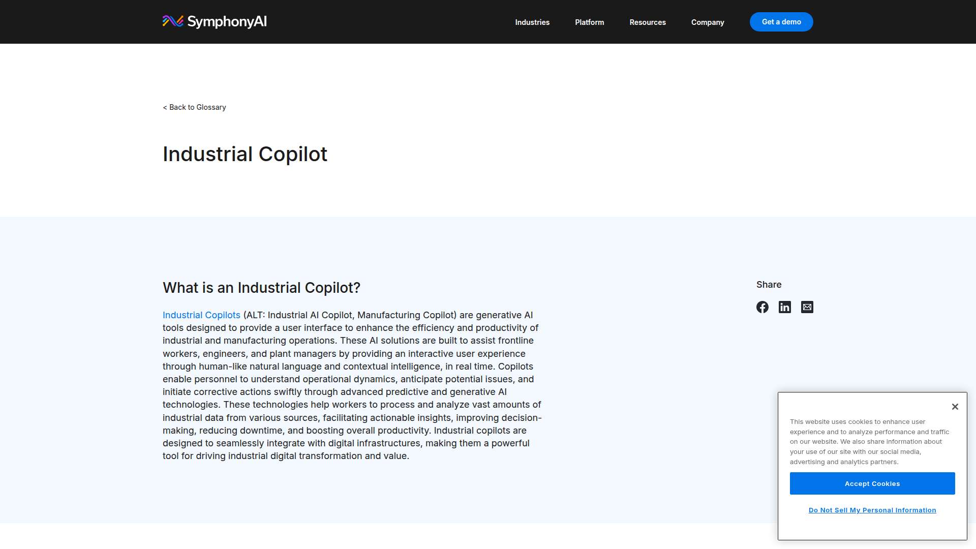 SymphonyAI Industrial Copilot