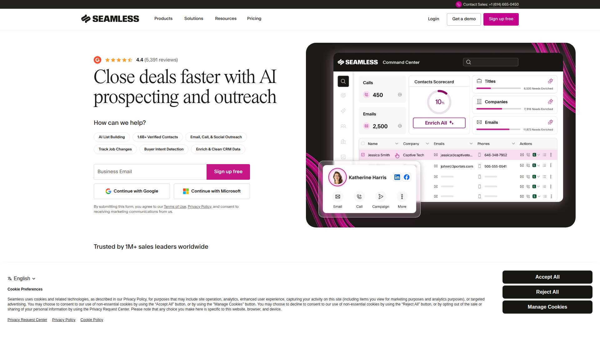 자율형 AI 영업 에이전트의 시대: 심리스(Seamless.AI)가 바꾸는 B2B 비즈니스의 미래