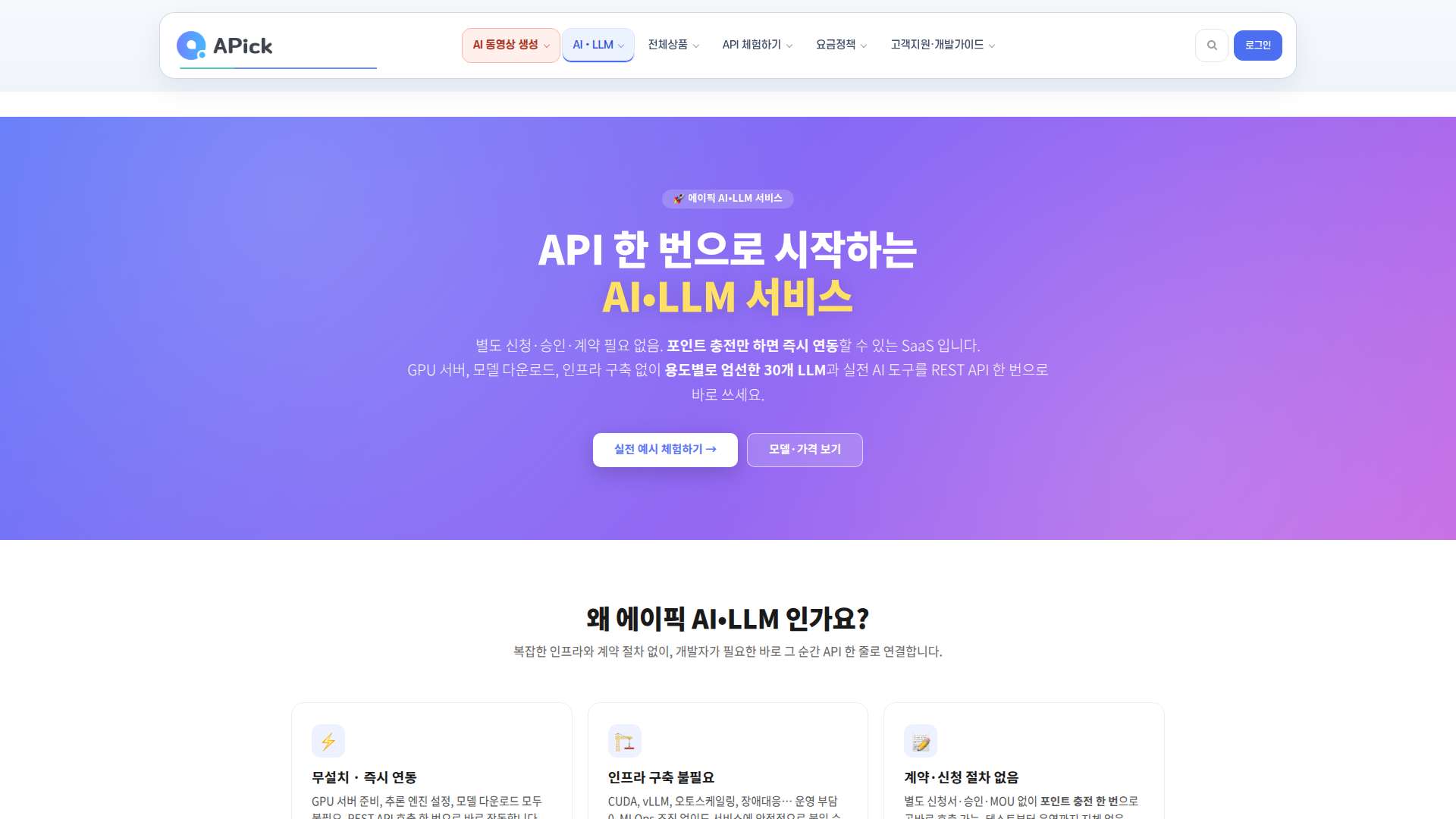 에이픽 AI·LLM