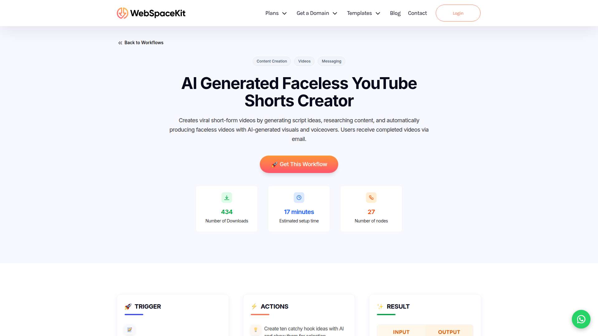 AI Generated Faceless YouTube Shorts Creator