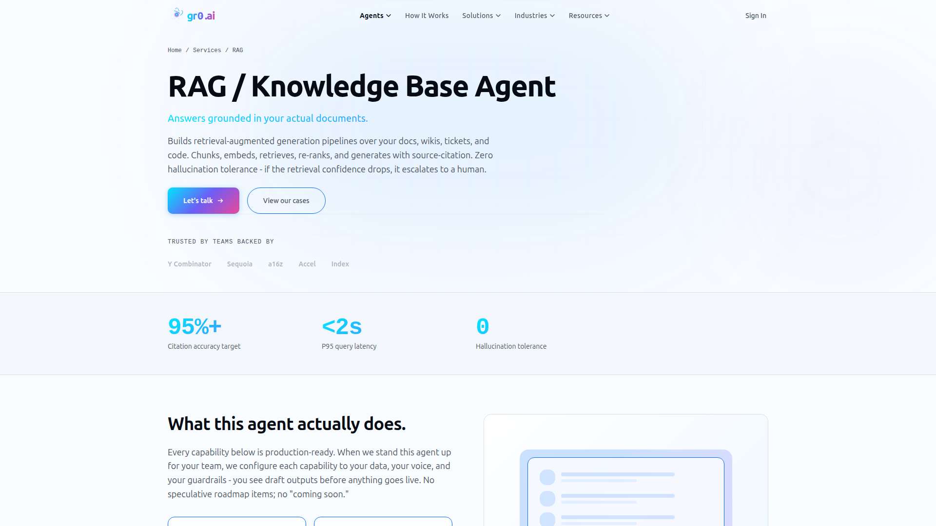 RAG / Knowledge Base Agent