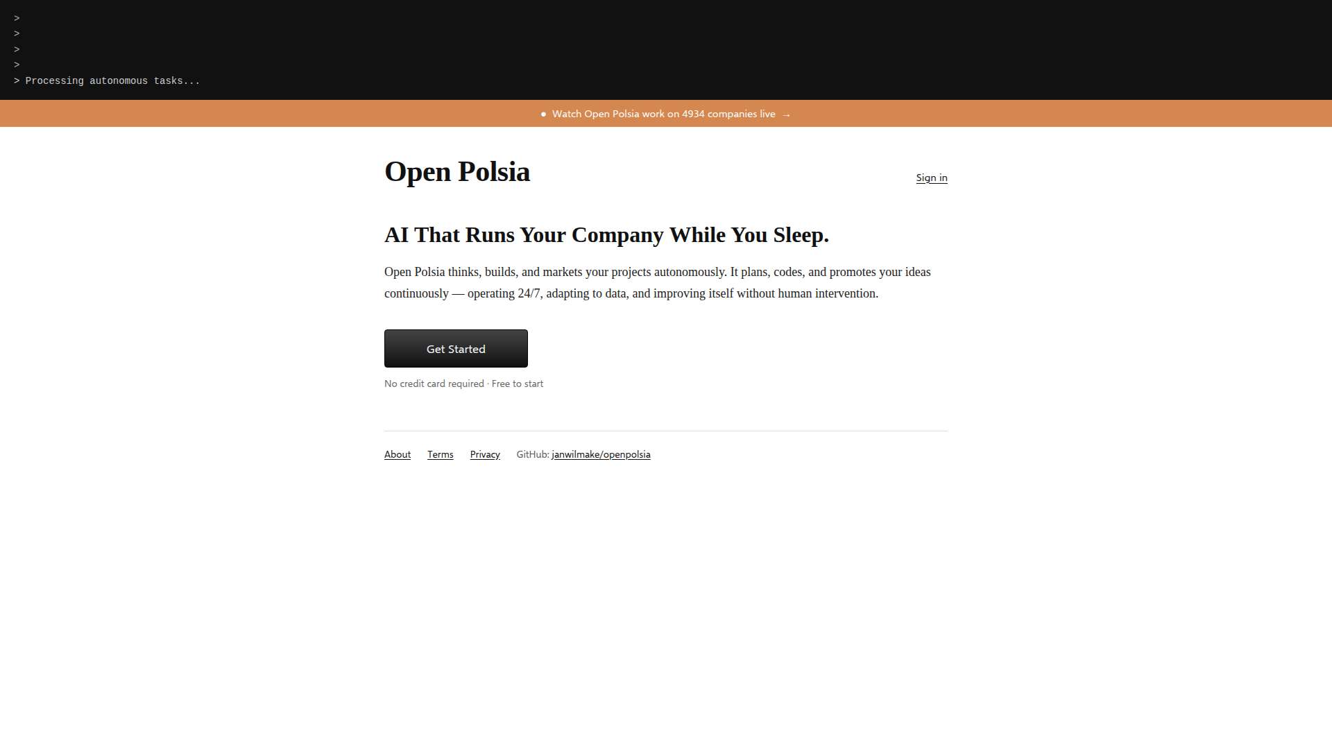 Open Polsia