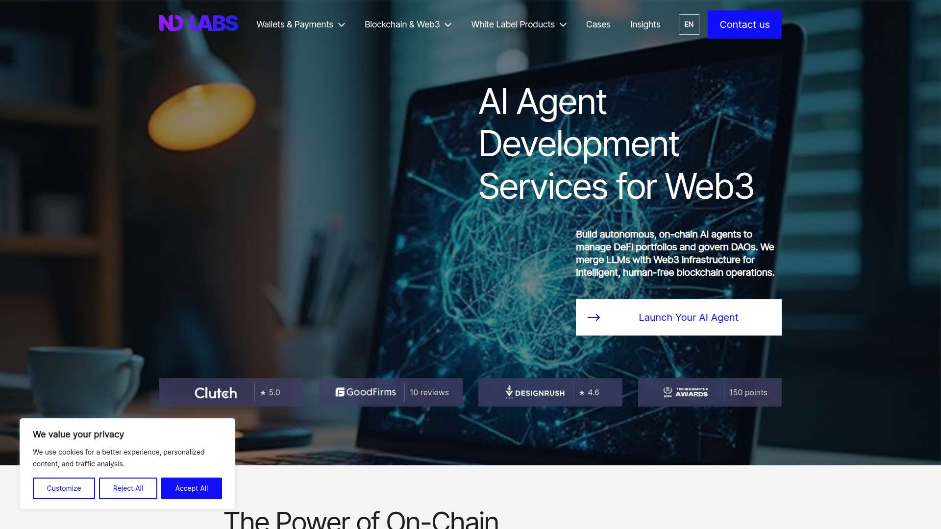 ND Labs 웹3 AI 에이전트 개발