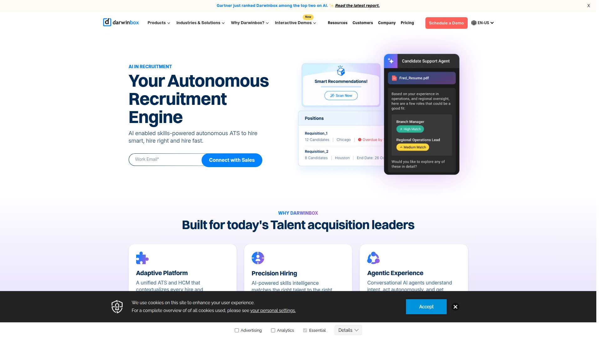 Darwinbox AI in Recruitment