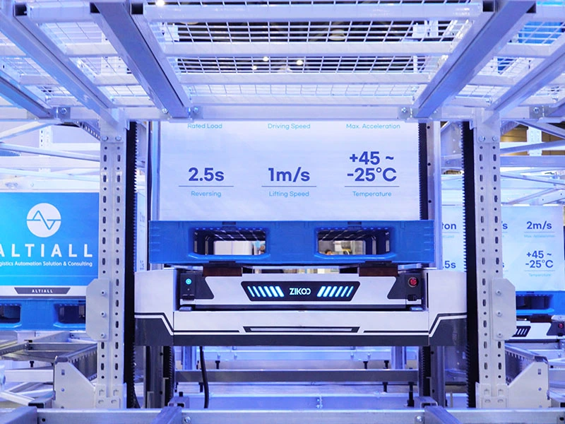 지쿠 로보틱스 AI 창고 Ziko Robotics AI Warehouse high density storage solution