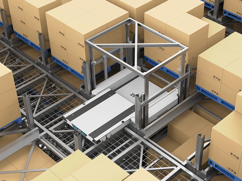 지쿠 로보틱스 AI 창고 Ziko Robotics AI Warehouse autonomous mobile shuttle robot