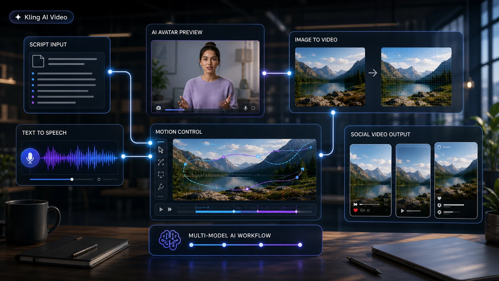 클링 AI Kling AI Motion Control and Video Editor Workflow