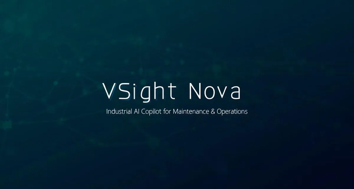 VSight 인더스트리얼 AI 코파일럿 VSight Industrial AI Copilot maintenance workflow