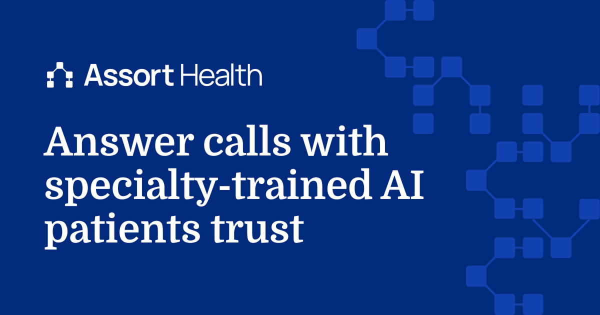 어소트 헬스 Assort Health Specialty Medical Solutions and Analytics