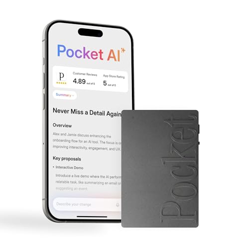 포켓 (Pocket) Pocket wearable AI device overview