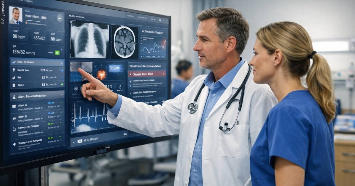 hospital staff using generative ai clinical decision support system