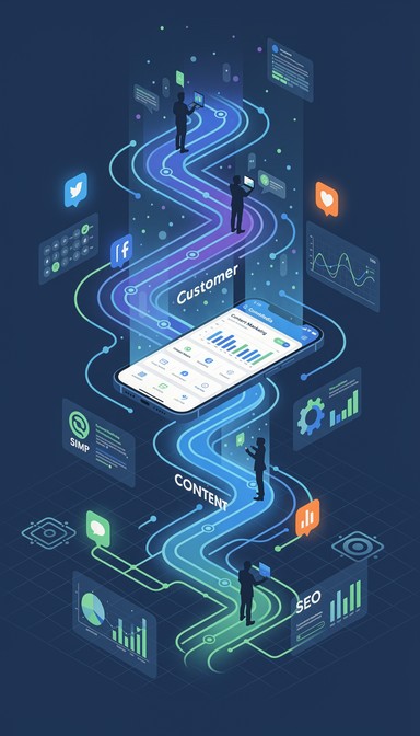 futuristic digital marketing ecosystem