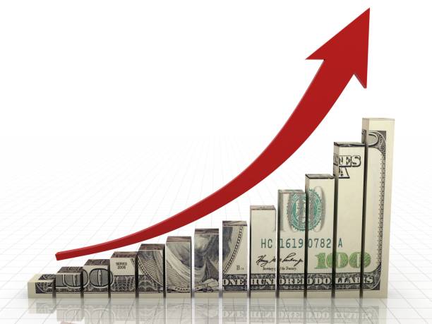 financial growth and monetization chart