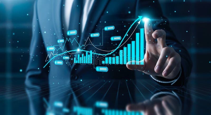 High Tech Business Financial Growth Analytics