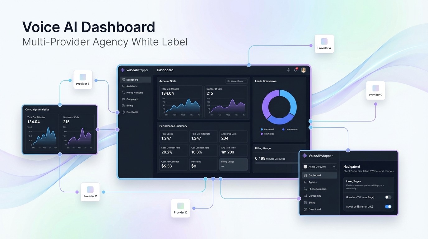 enterprise artificial intelligence voice agent dashboard analytics