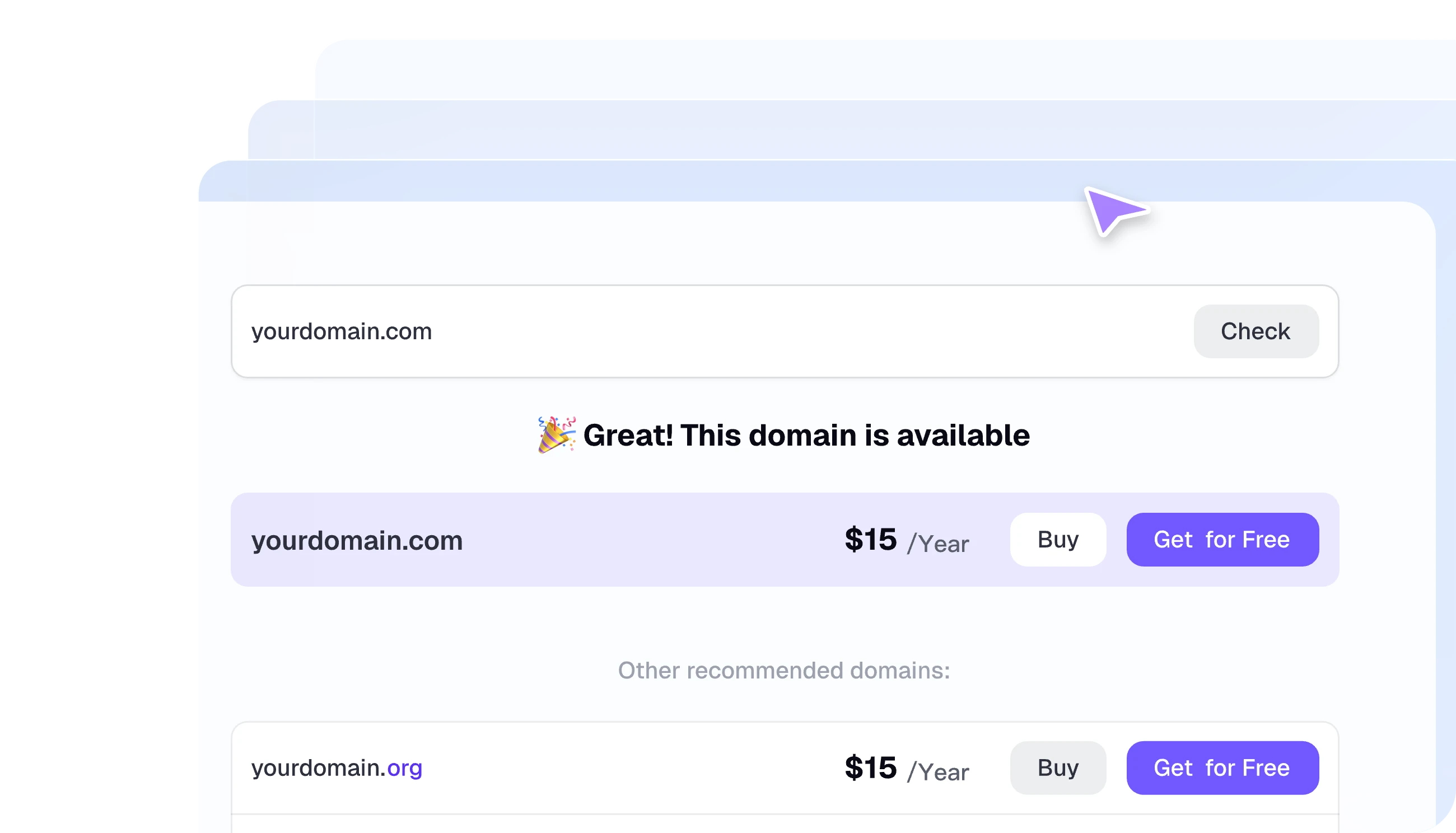 Readdy AI website builder interface and live workflow