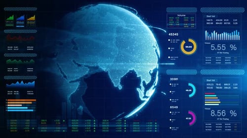 global tech creator showcase dashboard concept