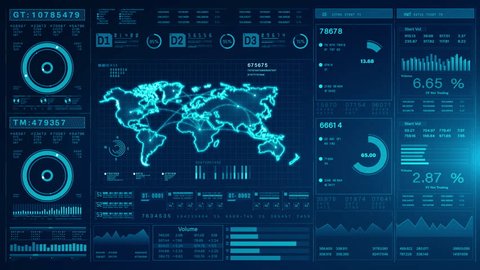 Futuristic dashboard showing glowing AI workflow metrics and global user traffic heatmaps