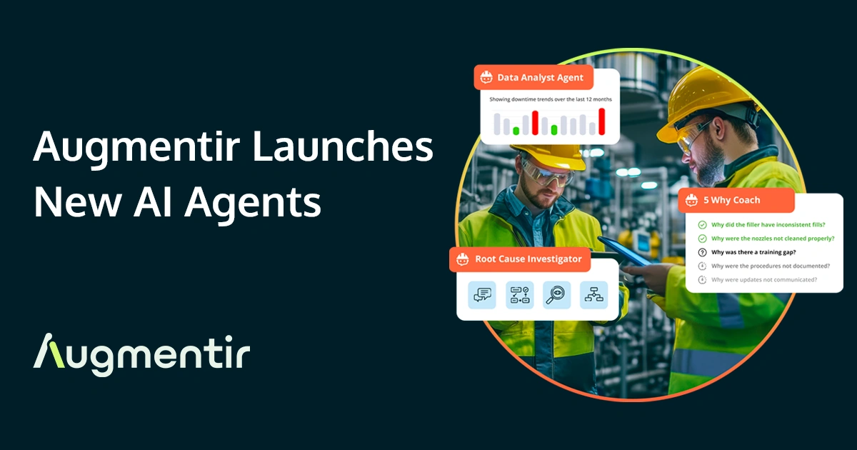 오그멘티어 팩토리 에이전트 Augmentir Factory Agents operations and quality management architecture
