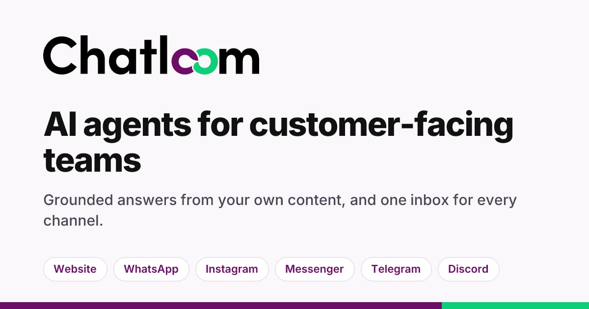 Chatloom 대화형 AI 가이드 Chatloom conversational ai analytics cost reduction