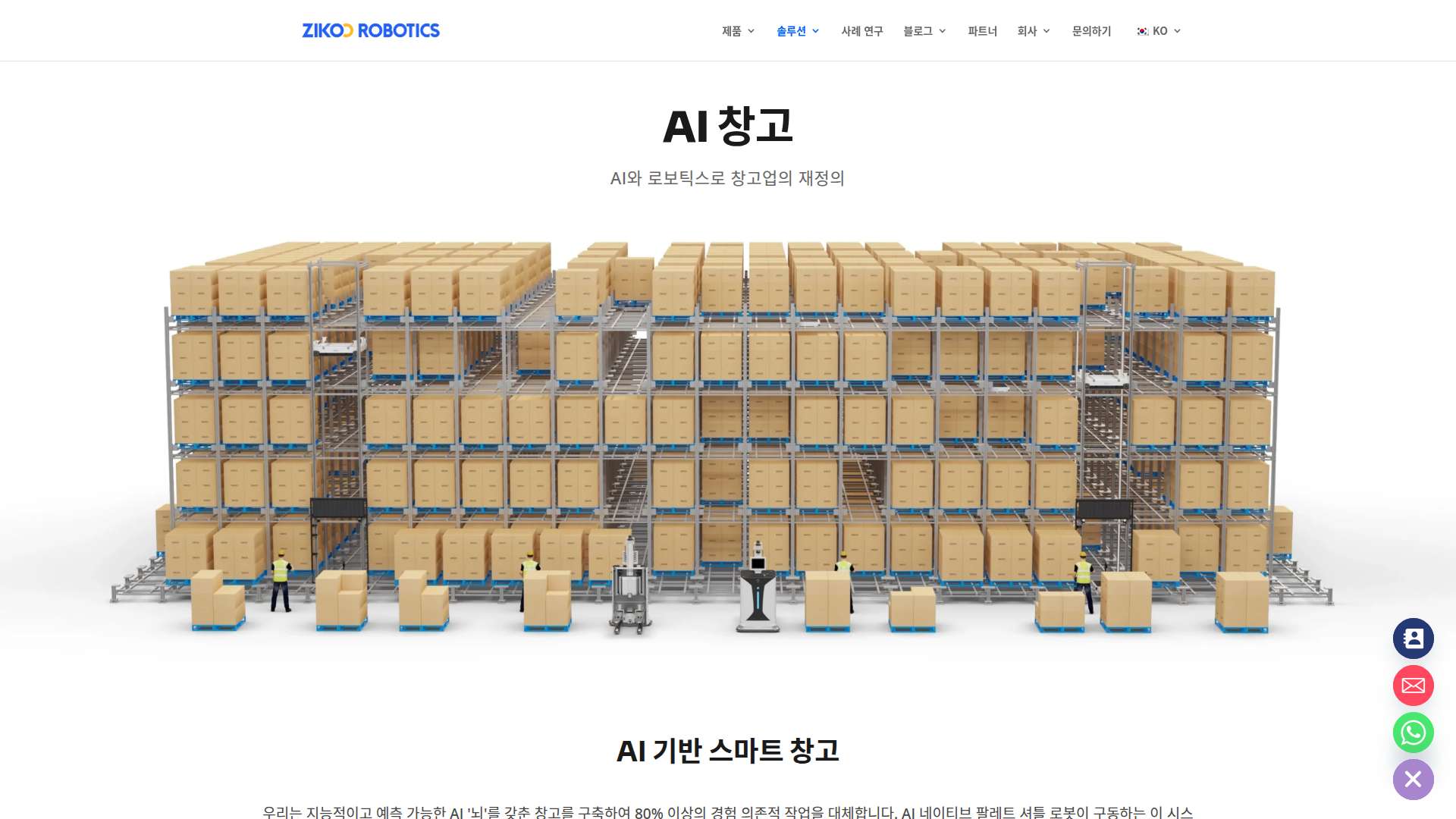 Ziko Robotics AI Warehouse