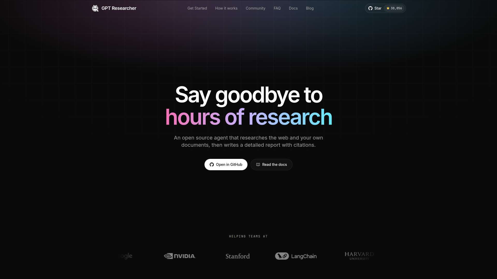 GPT Researcher - 자율형 AI 리서치 에이전트