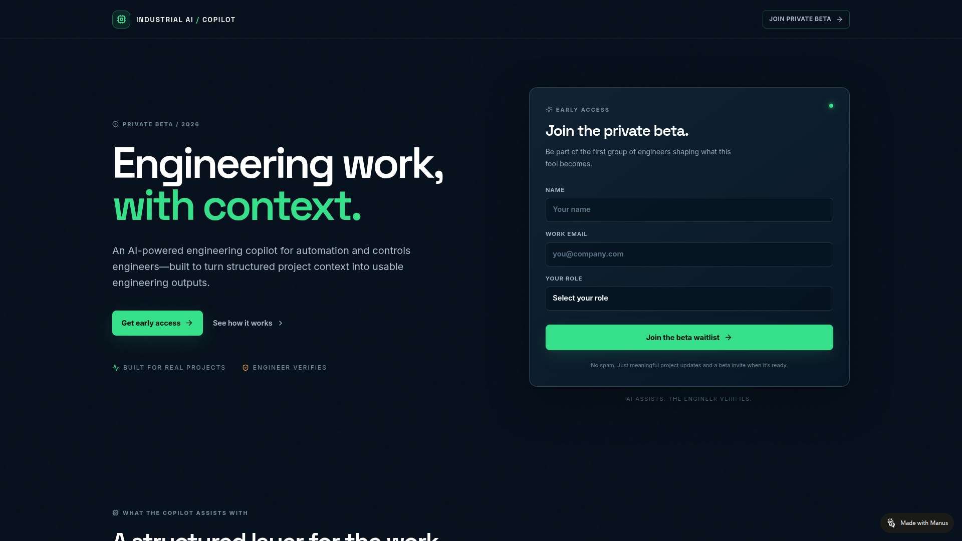Industrial AI Engineering Copilot
