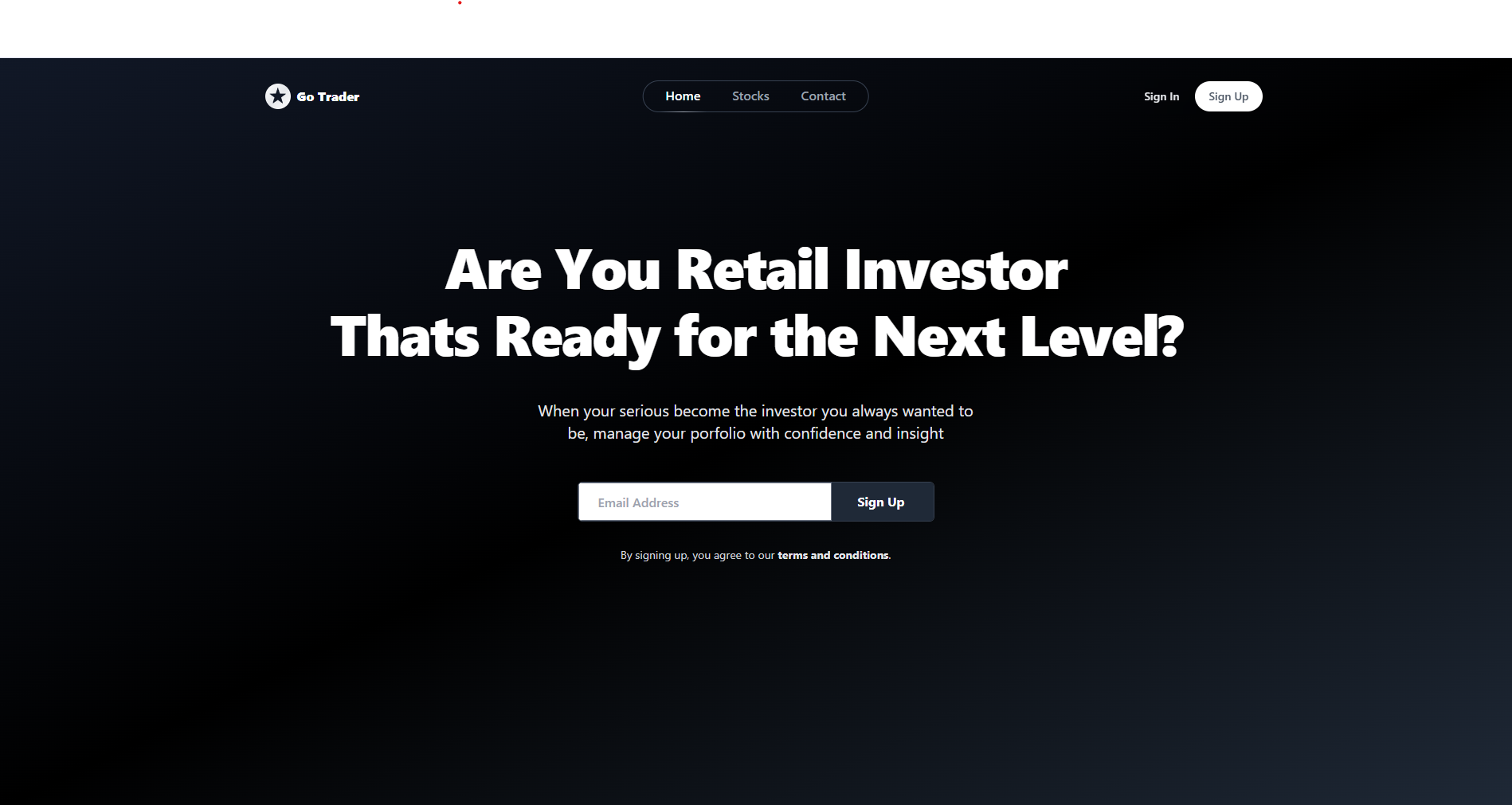 Go Trader - Jamaica Stock Exchange Screenshot