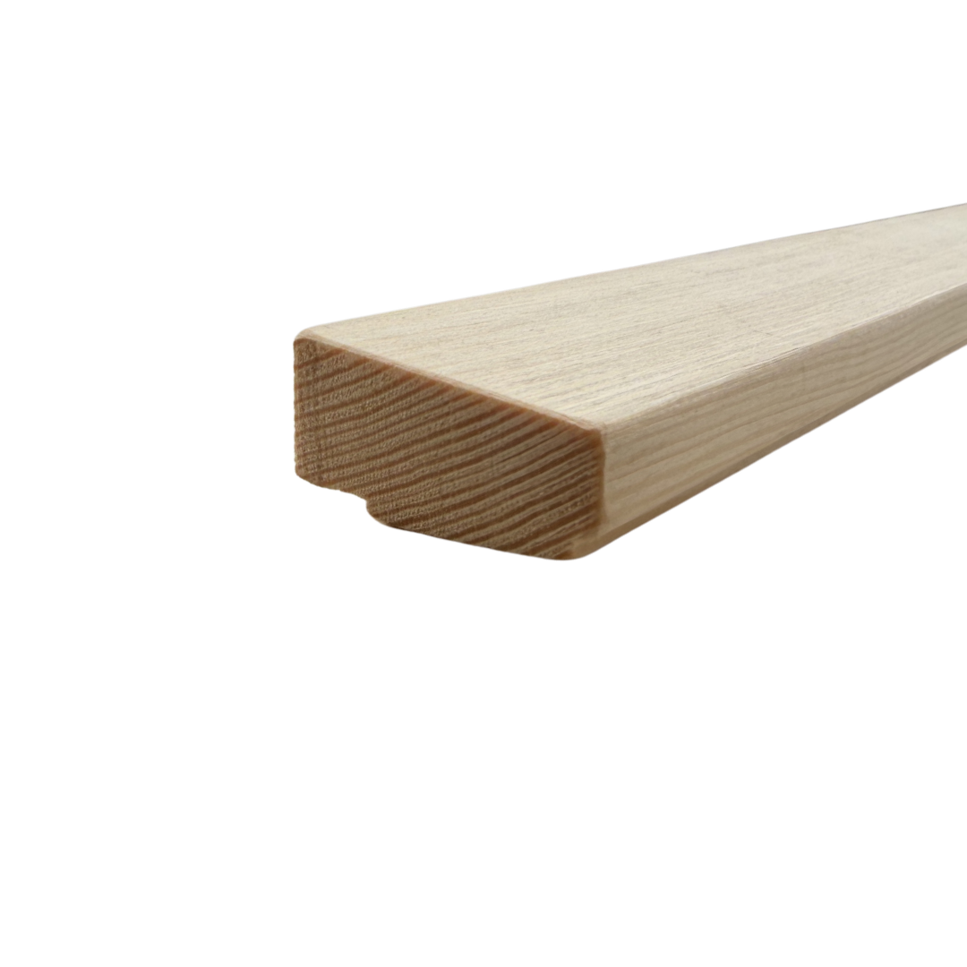 Pine Bare Single Glazing Bead 38 x 20 1