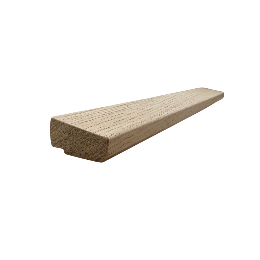 Oak Bare Single Glazing Bead 38 x 20 1