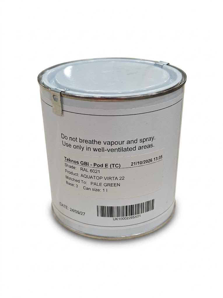 Teknos Aquatop Virta 22 Clean White top Coat 5