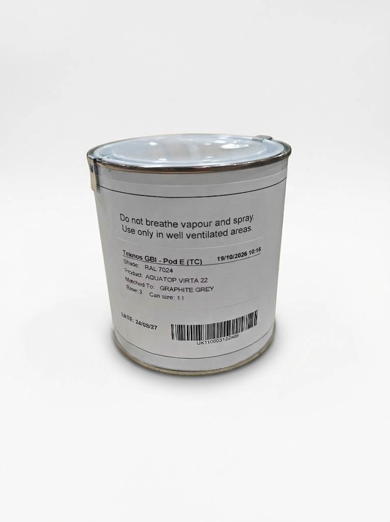 Teknos Aquatop Virta 22 Clean White top Coat 6