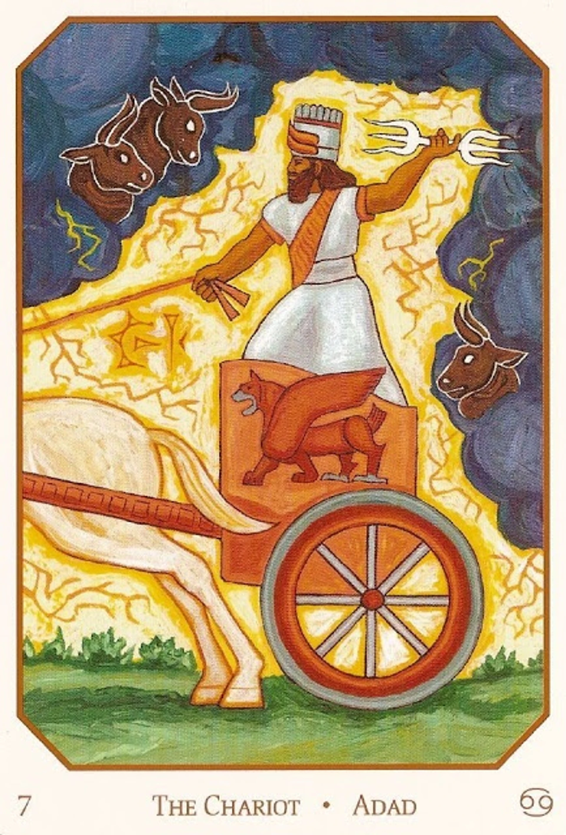 7. Arkána „Vůz“ v Matrixu osudu