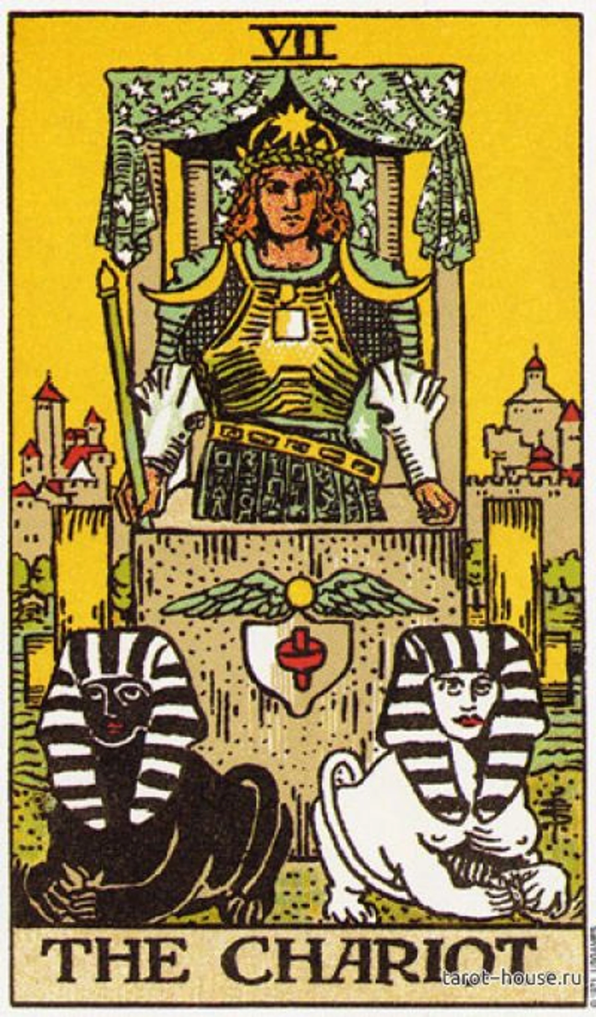 7. Arkána „Vůz“ v Matrixu osudu