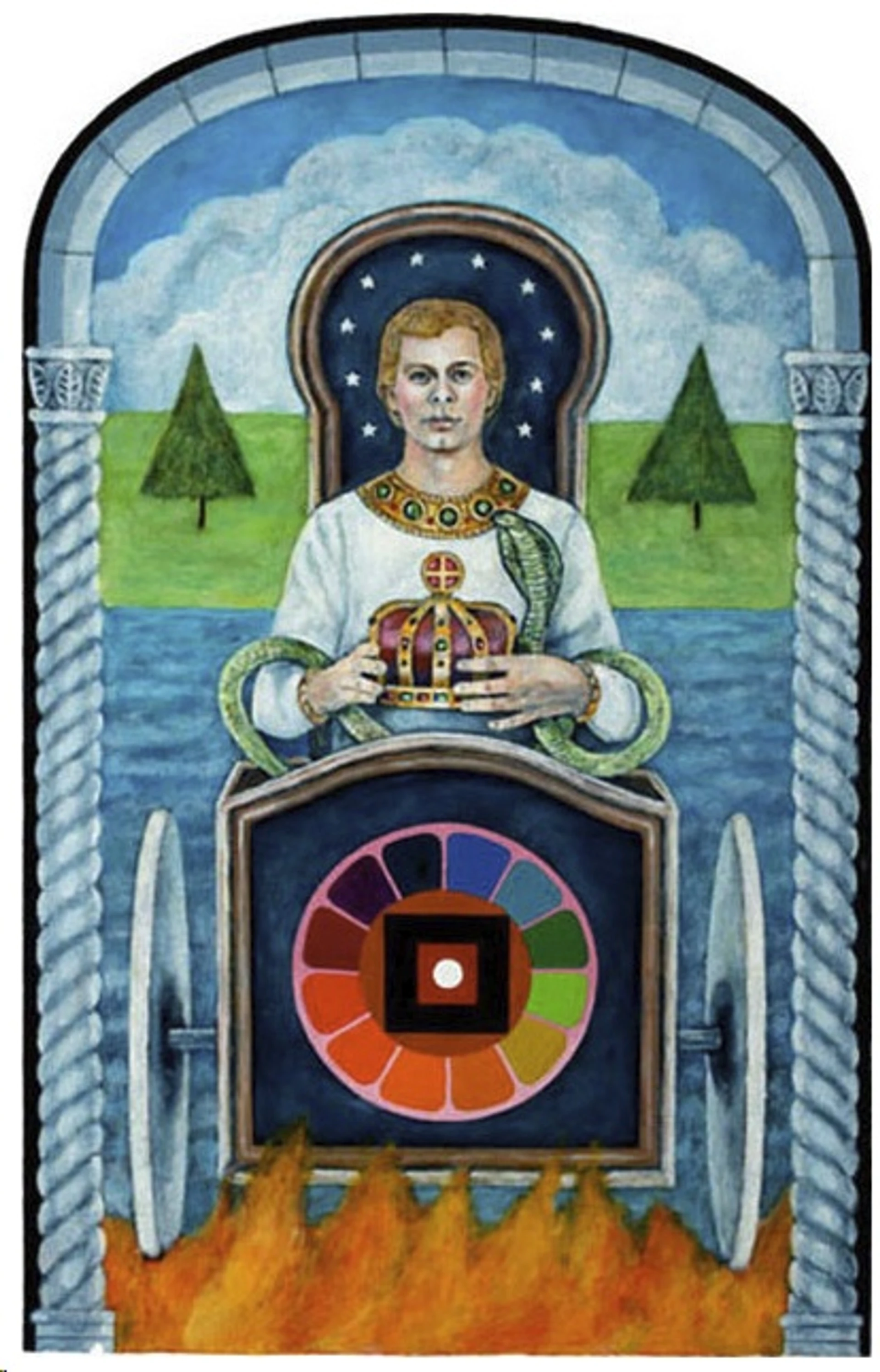 7. Arkána „Vůz“ v Matrixu osudu