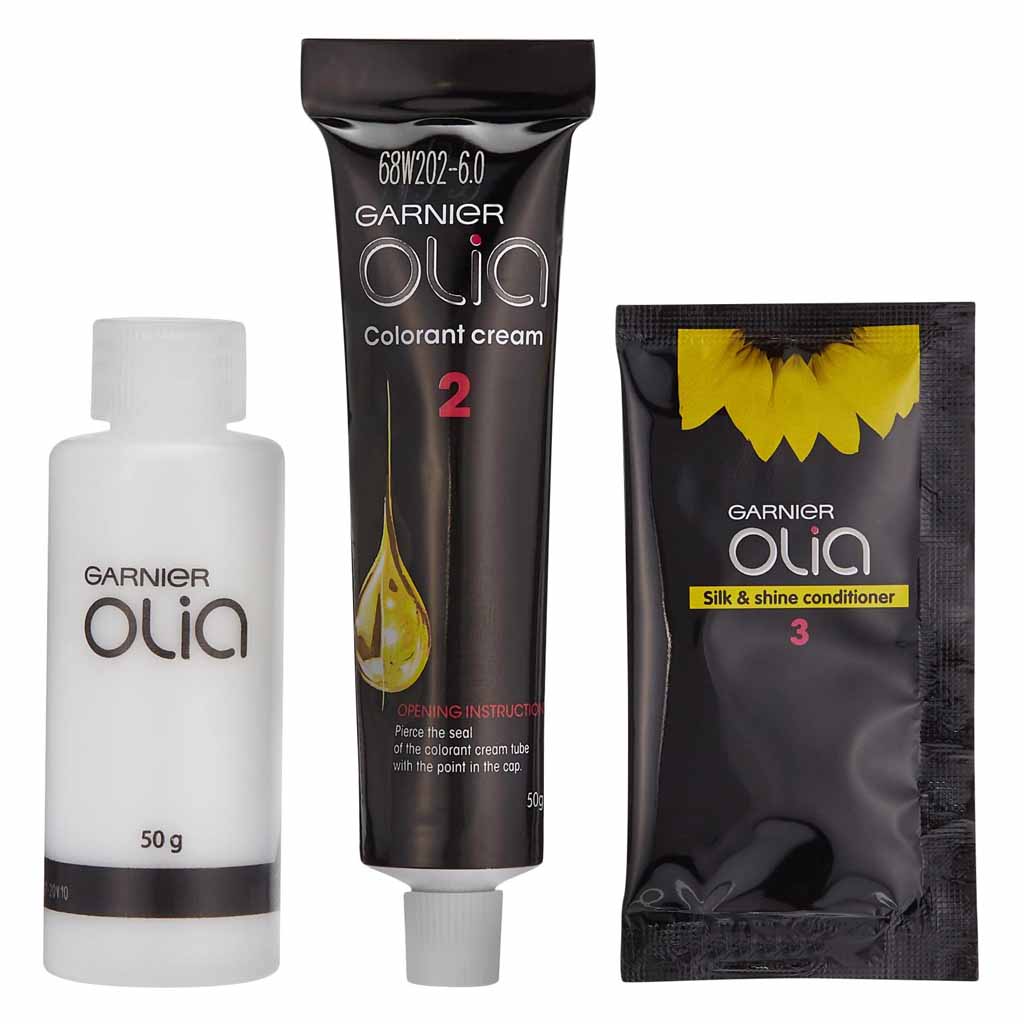 Garnier Olia No Ammonia Permanent Hair Color 6.0 Light Brown