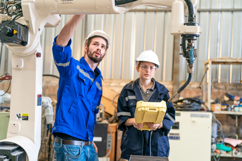 Laborers train in new warehouse technology via WIOA funding
