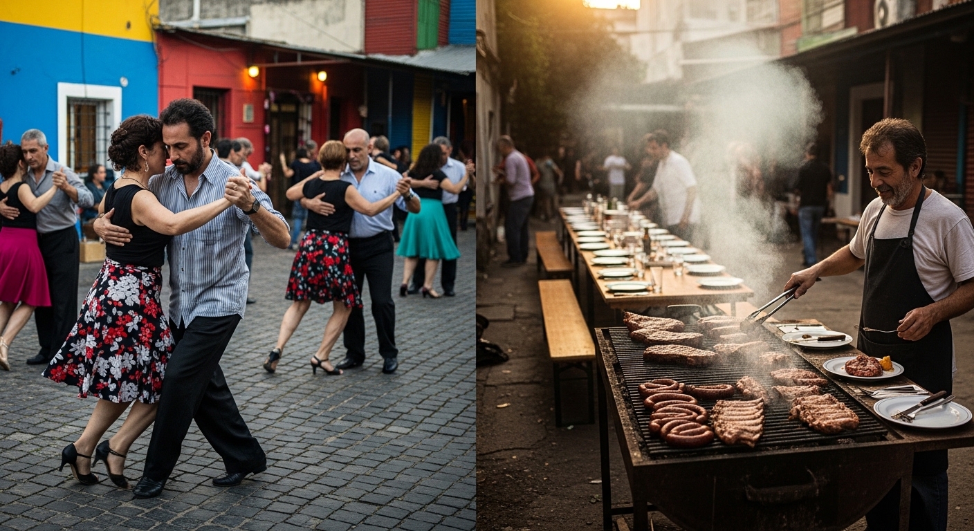 La Boca Milonga & Neighbourhood Asado — Real Tango, Real Fire