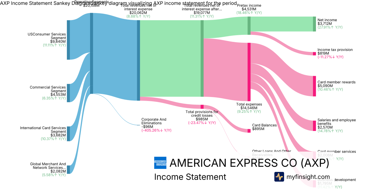 AMERICAN EXPRESS CO  Income Statement